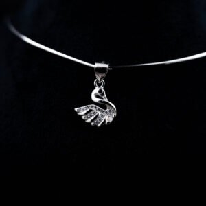Swan Pendant | 925 Sterling Silver | Kasi Jewels