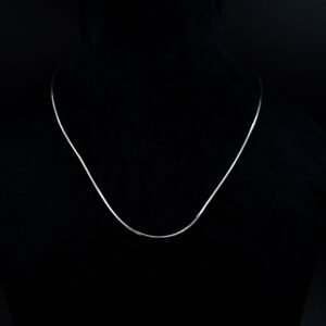 Silver Sleek Thin Shinny Snake Chain | 925 Sterling Silver | Kasi Jewels | for Girls Women Gifts Friends Party