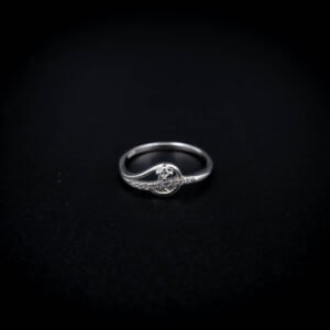 Wave Heart Ring | 925 Sterling Silver | Kasi Jewels | for Girls Women Gifts Friends Party