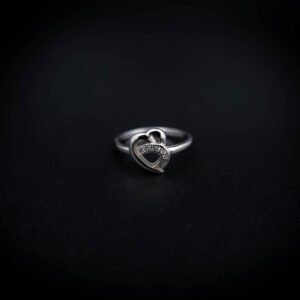 Teardrop Heart Zircon Ring | 925 Sterling Silver | Kasi Jewels | for Girls Women Gifts Friends Party