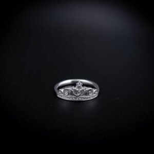 Royal Tiara Silver Ring | 925 Sterling Silver | Kasi Jewels | for Girls Women Gifts Friends Party
